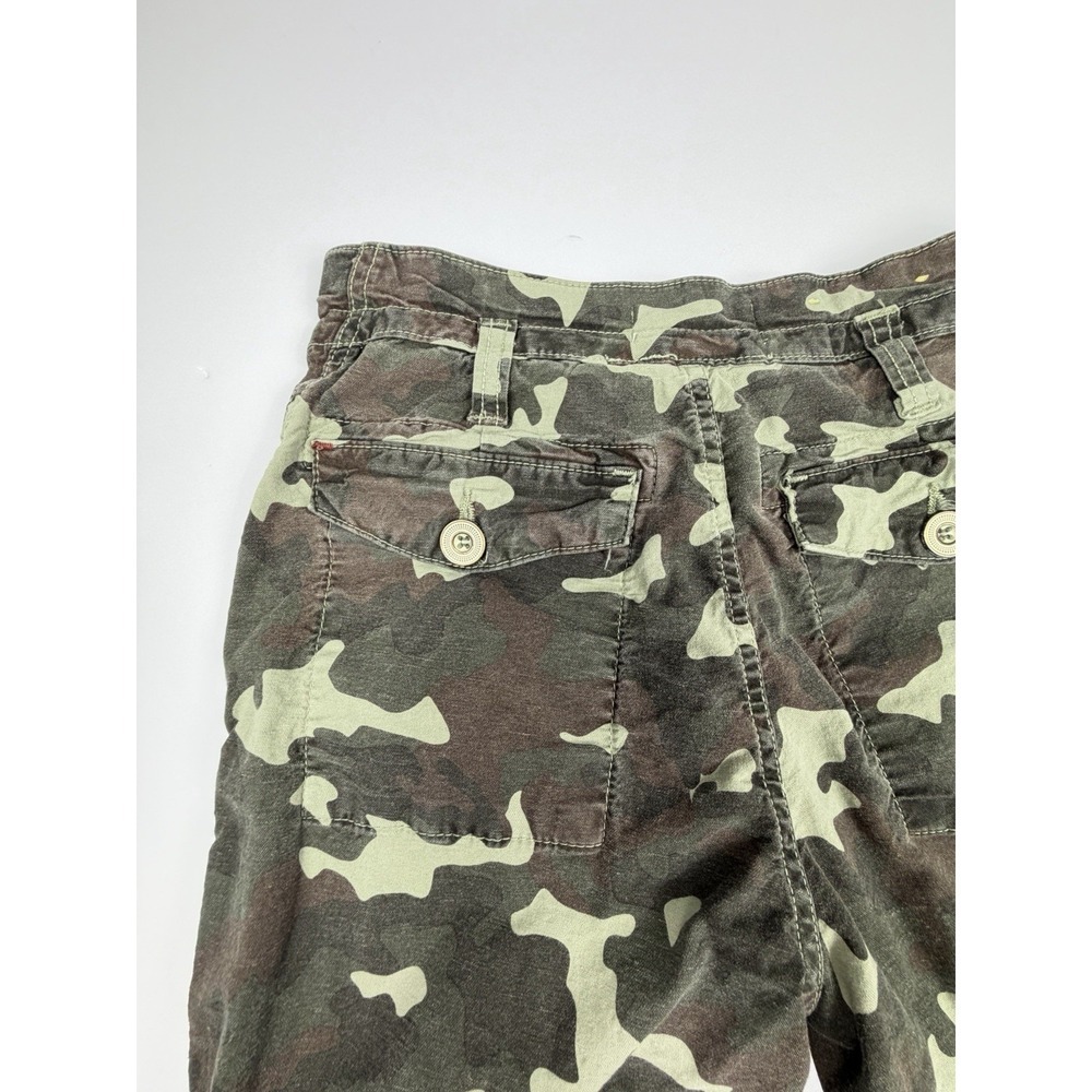 Anthropologie The Wanderer Camo Cargo Pants Womens 27 Utility Military Straight - Picture 6 of 10